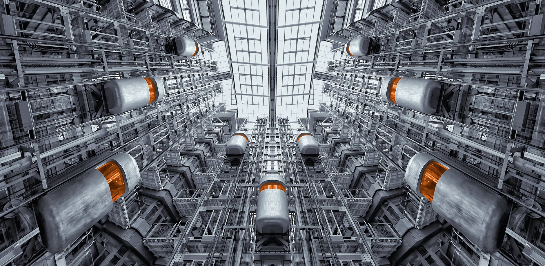 landscape photography of factory during daytime